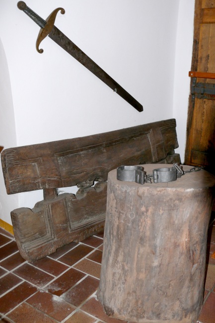 Popravčí špalek z r.1779