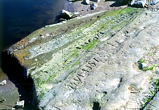 Detail hladového kamene